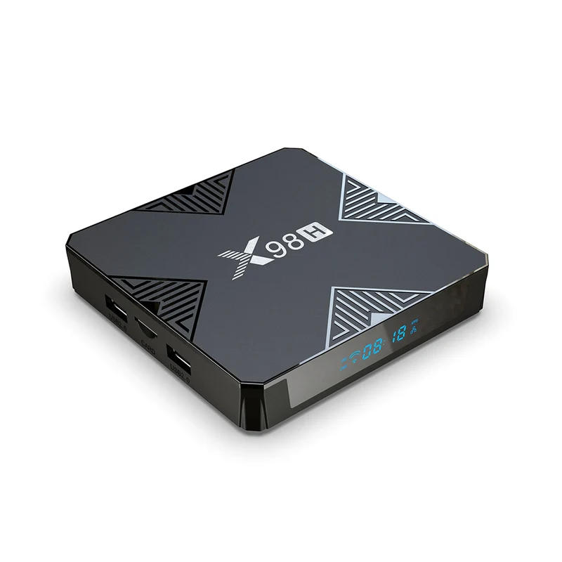 X98H 4K Android Allwinner H618 WiFi6 TV-Box