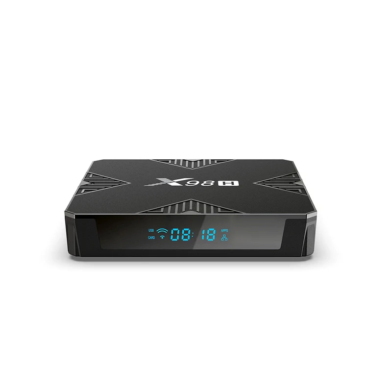 X98H 4K Android Allwinner H618 WiFi6 TV-Box