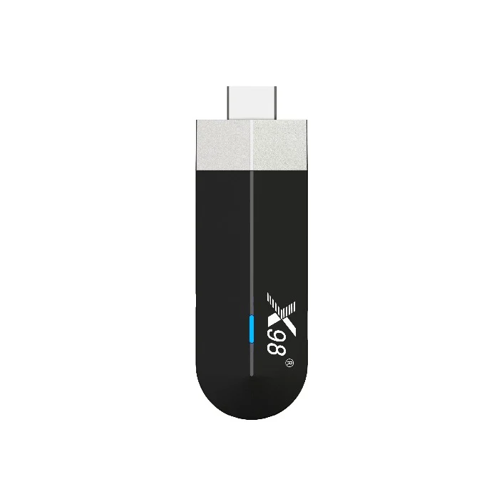 X98 S500 4K Android 11 TV-Stick Amlogic S905Y4 Quad-Core-TV-Dongle