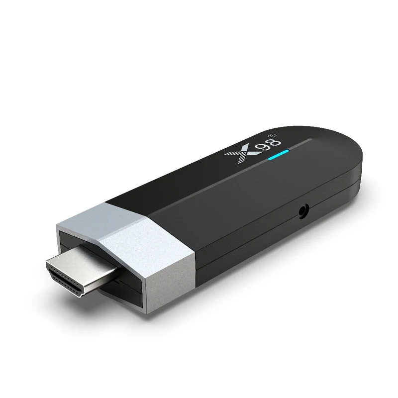 X98 S500 4K Android 11 TV-Stick Amlogic S905Y4 Quad-Core-TV-Dongle