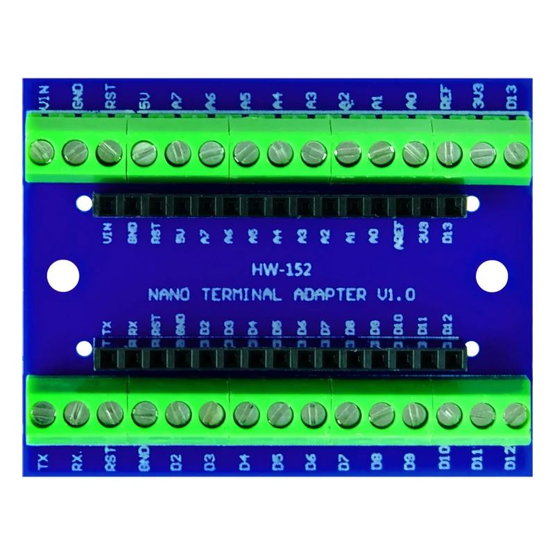 Terminal Adapter Board mit Schraubklemmen kompatibel mit Nano V3 und Arduino