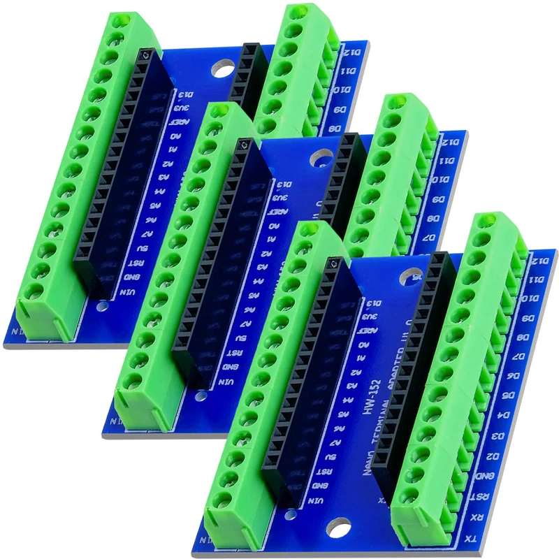 Terminal Adapter Board mit Schraubklemmen kompatibel mit Nano V3 und Arduino