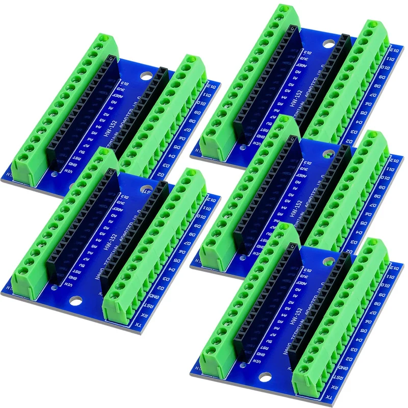 Terminal Adapter Board mit Schraubklemmen kompatibel mit Nano V3 und Arduino