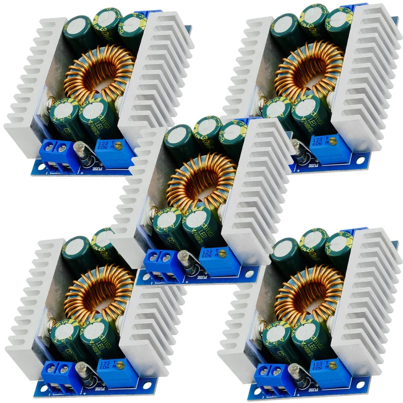 XL4016E1 DC-DC Step Down Converter, Einstellbar 5-40V auf 1,2-36V 12A kompatibel mit Arduino