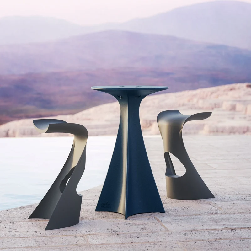 Slide Design Koncord High Stool
