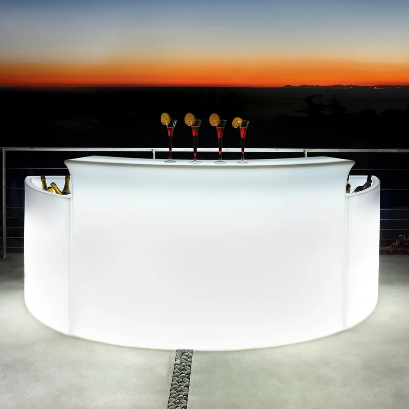 Slide Design Ice Bar Counter