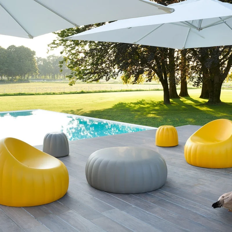 Slide Design Gelée Grand Pouf