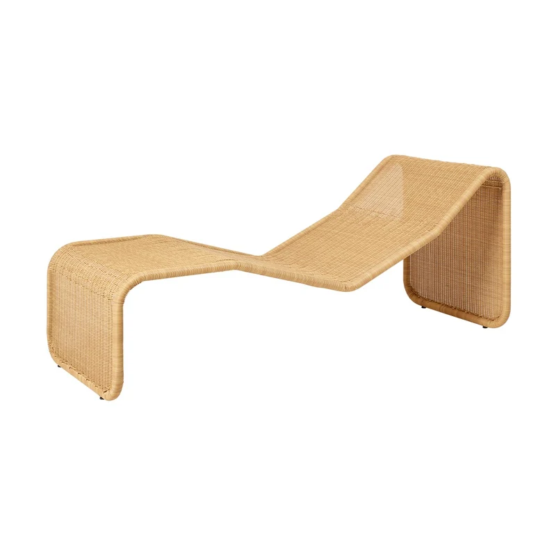 Gubi P3S Outdoor Chaise Longue