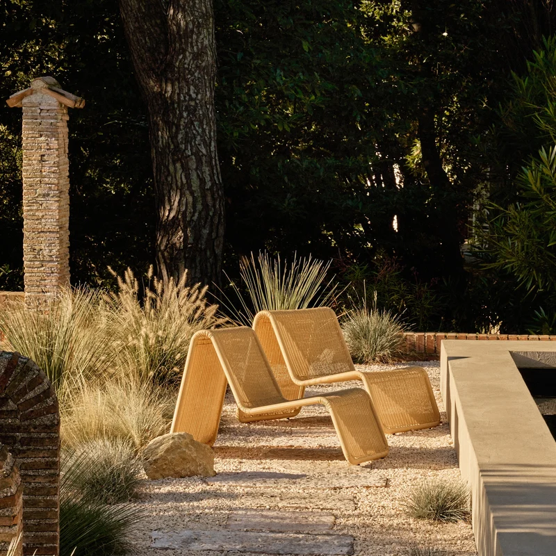 Gubi P3 Outdoor Lounge Chair