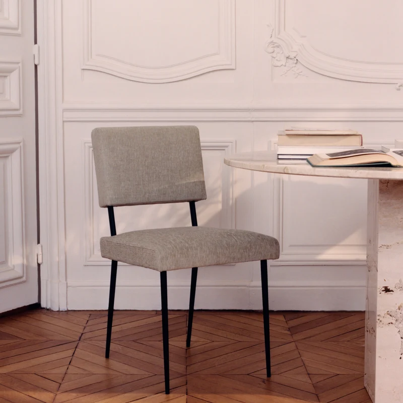 Gubi M-Chair Dining Chair Fully Upholstered