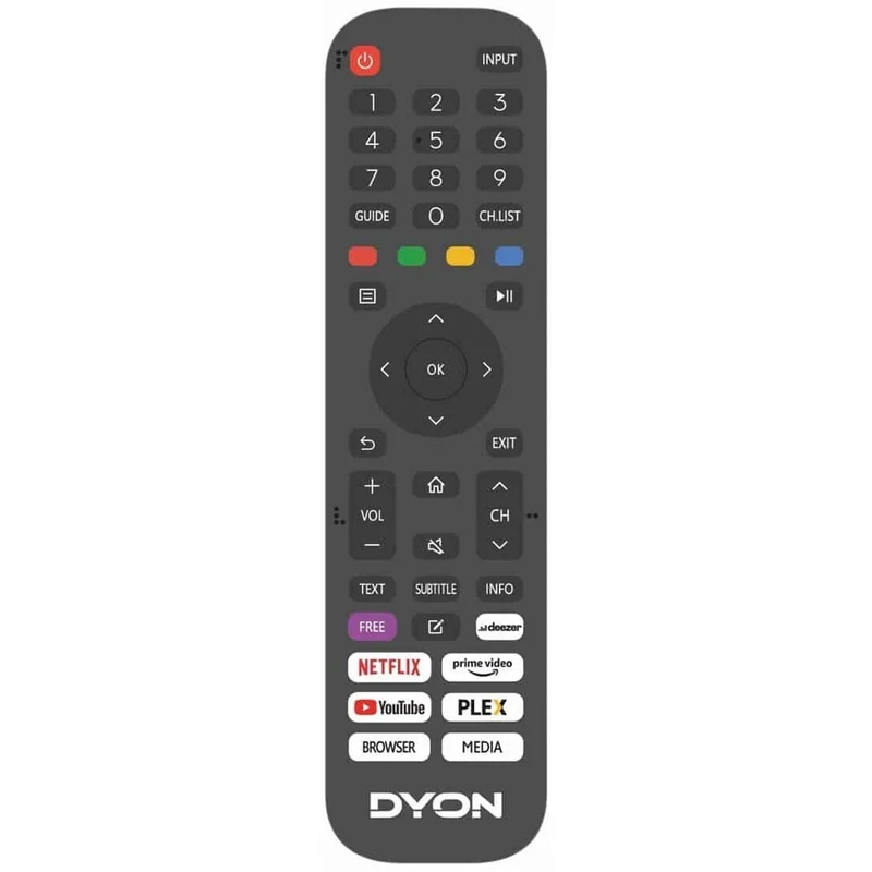 DYON Smart 40 VX-2 LED-Fernseher 40" (101,6cm) Full-HD schwarz