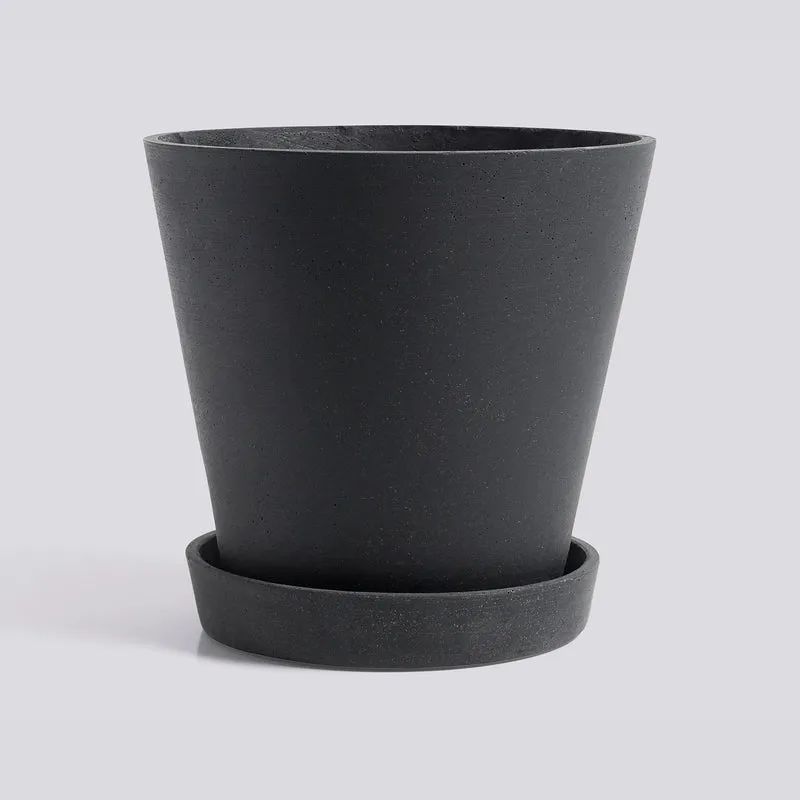 Hay Flowerpot WITHOUT Saucer (XX-Large / Black) - Second Chance