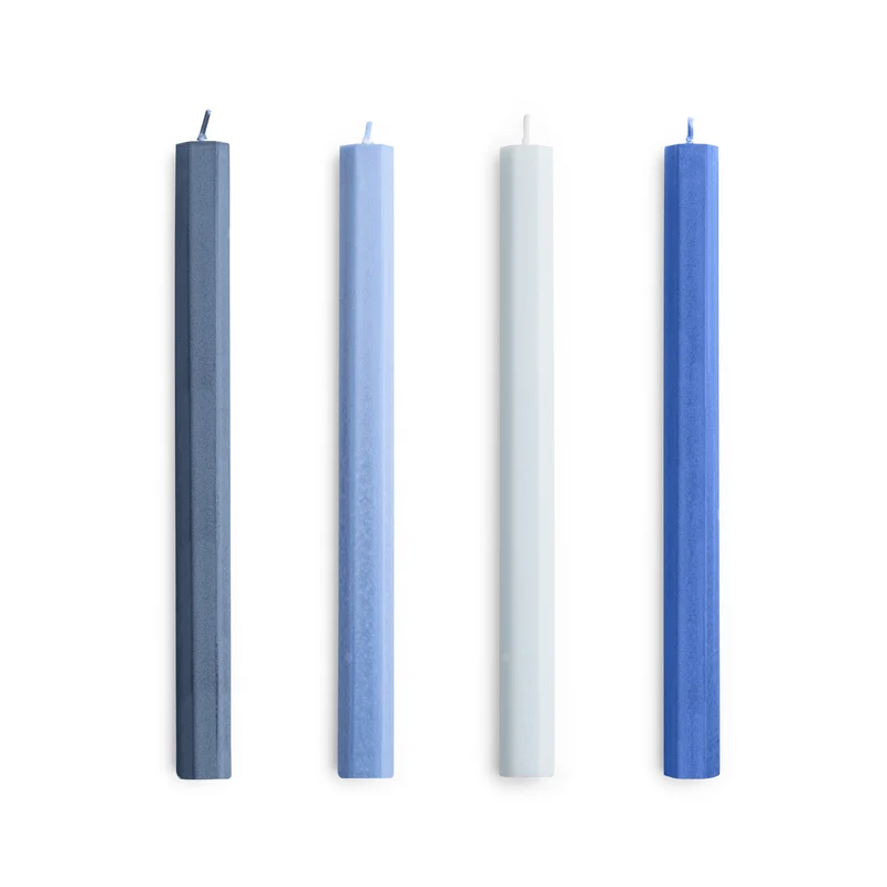 Hay Hexagon Candle - Set of 4
