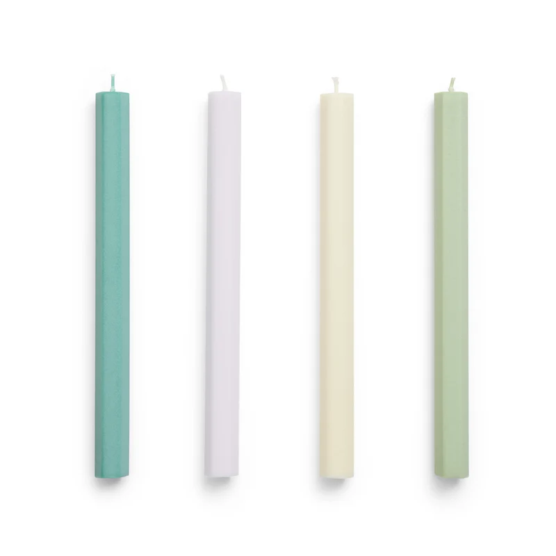 Hay Hexagon Candle - Set of 4