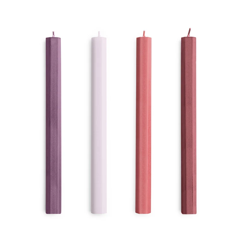 Hay Hexagon Candle - Set of 4