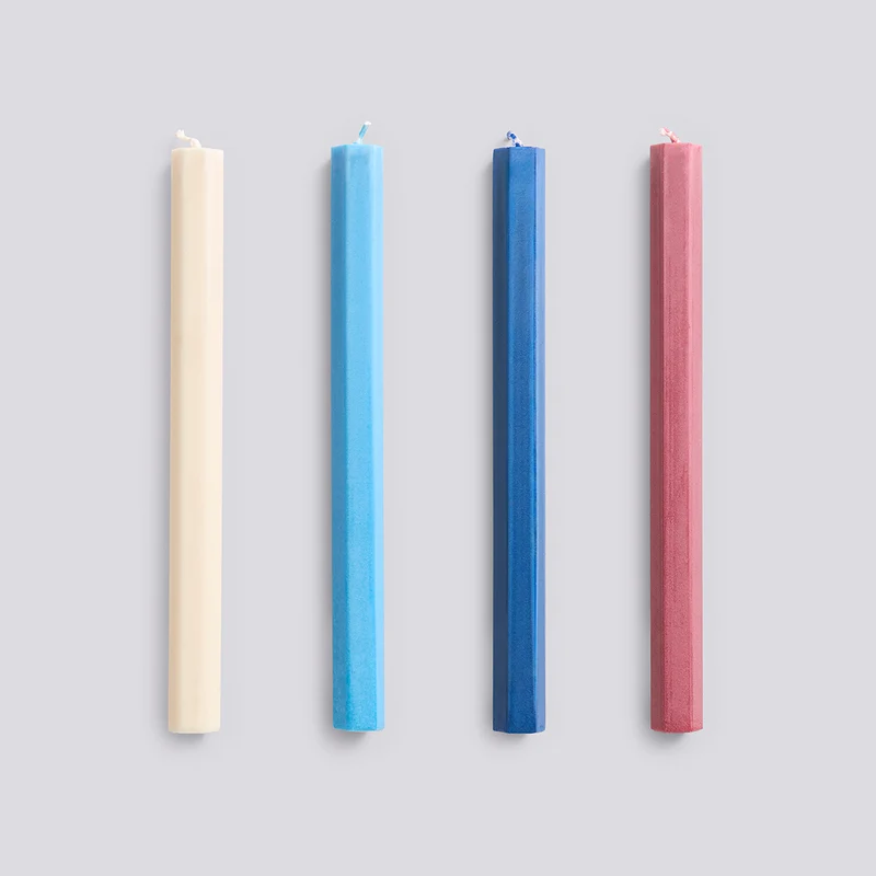 Hay Hexagon Candle - Set of 4