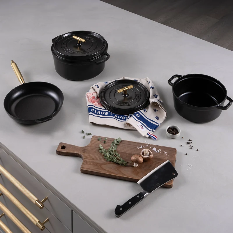 Buster + Punch Staub Frying Pan Cross 28 cm