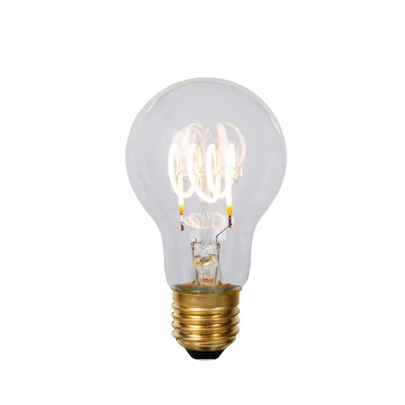 Lucide LED Filament Bulb E27 A60 Clear - 450lm 2700K - Dimmable