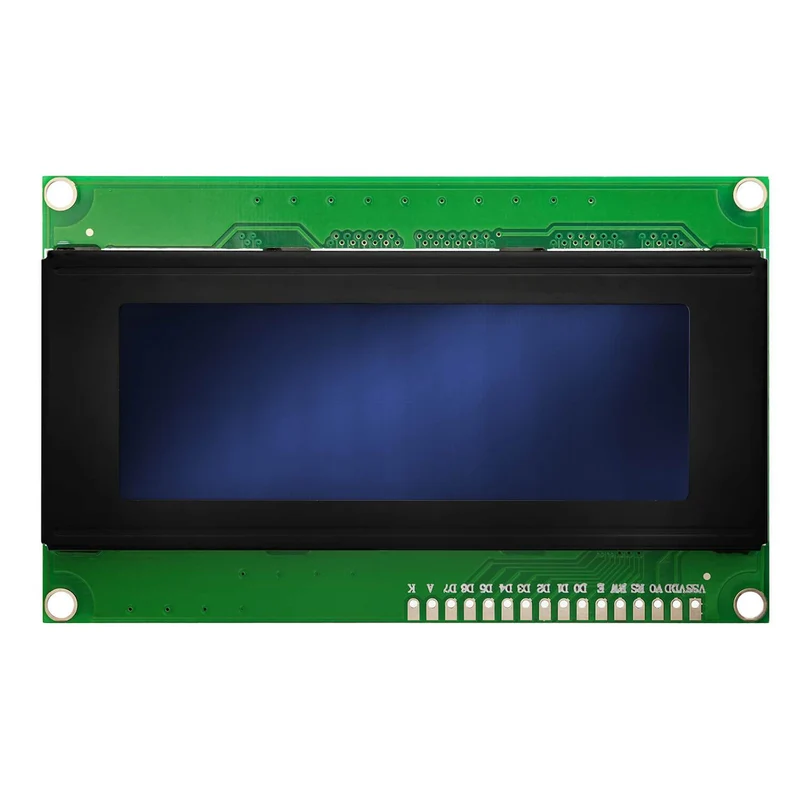 HD44780 2004 LCD Display 4x20 Zeichen Blau