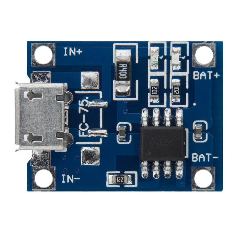TP4056 Micro USB 5V 1A Laderegler Lithium Li - Ion Batterie Charger Modul