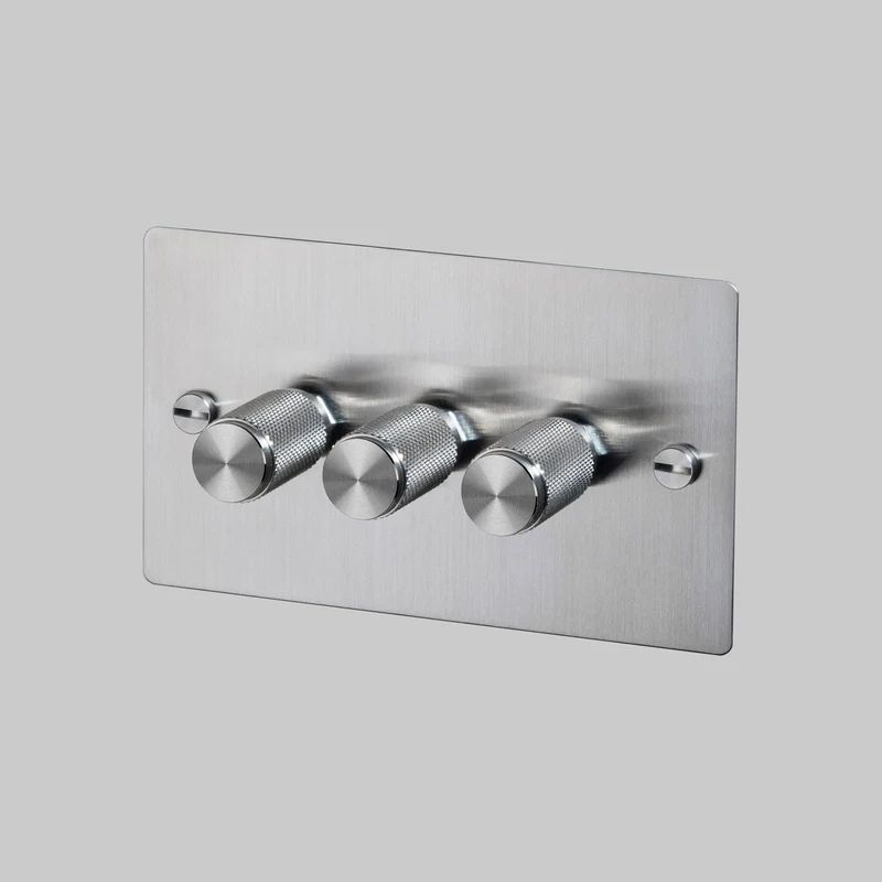 Buster + Punch Dimmer Switch Cross 1G-4G 120W