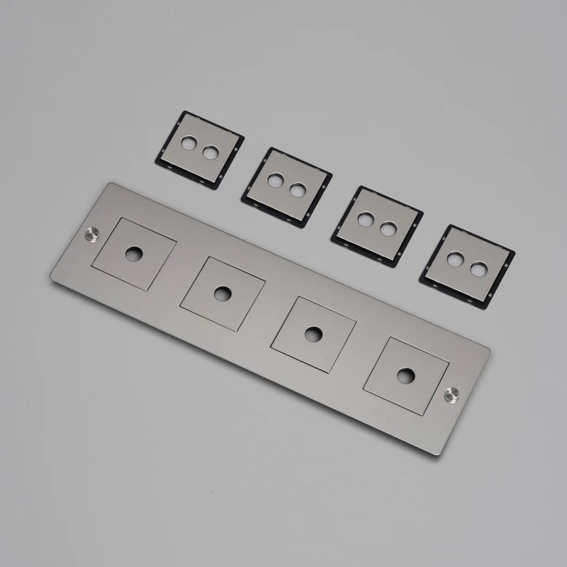 Buster + Punch Wall Plate Horizontal with Infills