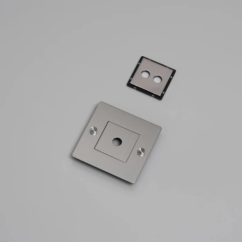 Buster + Punch Wall Plate Horizontal with Infills
