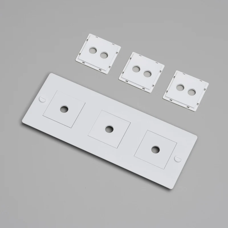 Buster + Punch Wall Plate Horizontal with Infills