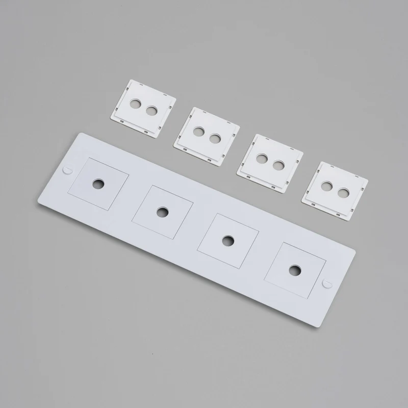 Buster + Punch Wall Plate Horizontal with Infills