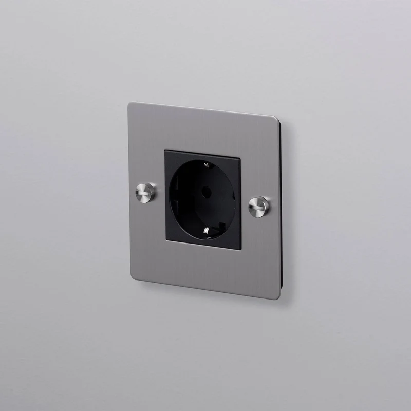 Buster + Punch Schuko Socket Cross