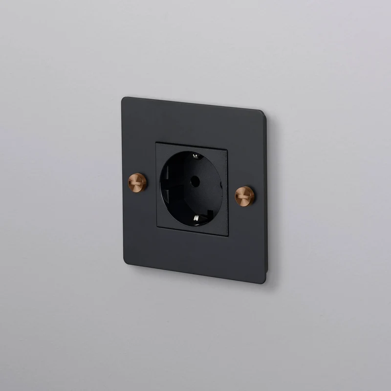 Buster + Punch Schuko Socket Cross