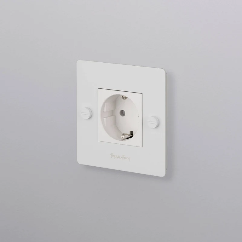 Buster + Punch Schuko Socket Cross