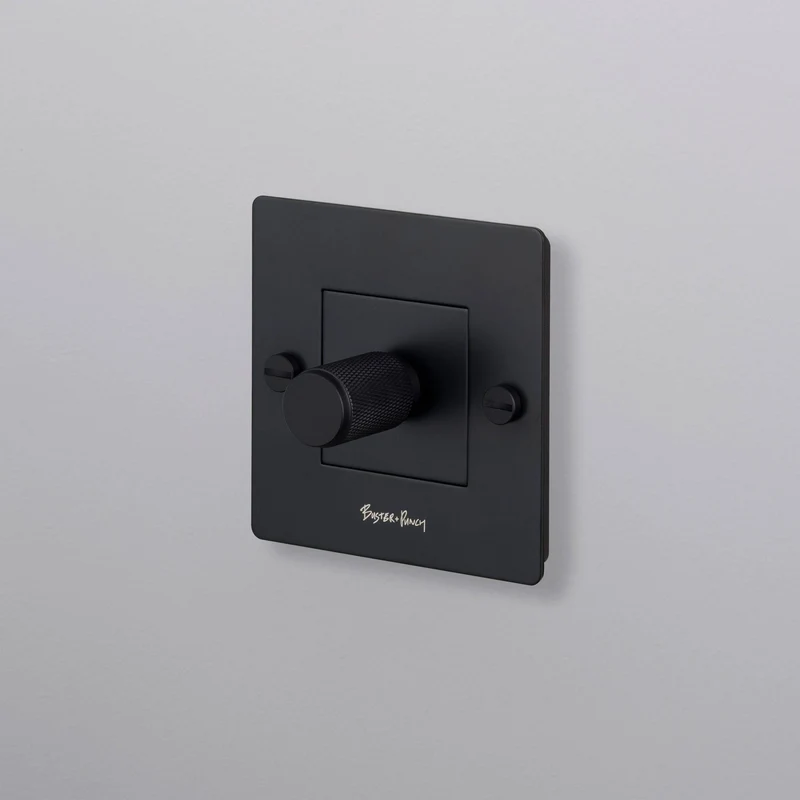 Buster + Punch Dimmer Switch 1G 250W Multipoint LED Cross
