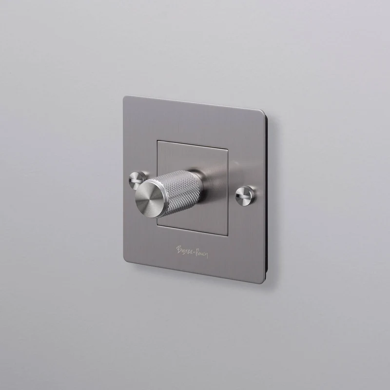 Buster + Punch Dimmer Switch 1G 250W Multipoint LED Cross