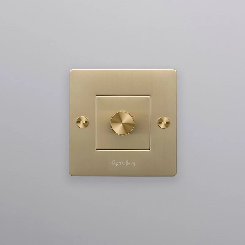 Buster + Punch Dimmer Switch 1G 250W Multipoint LED Cross