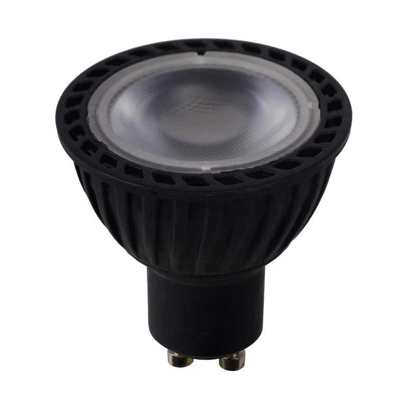 Lucide LED Bulb GU10 MR16 Black - 320lm 3000K - Dimmable