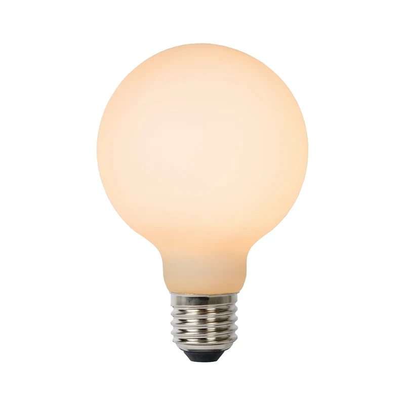 Lucide LED Filament Bulb E27 G125 Opal - 1080lm 2700K - 3-Step Dim