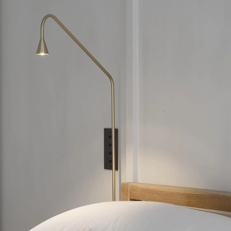 Trizo21 Austere Wall Lamp with Plug