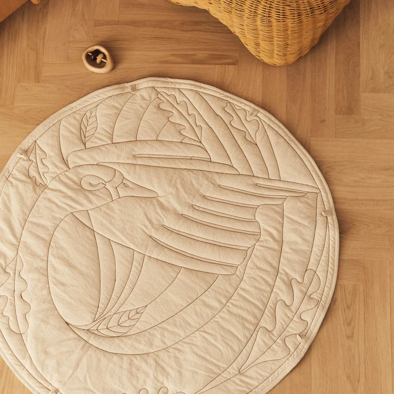 Ferm Living Swan Baby Playmat