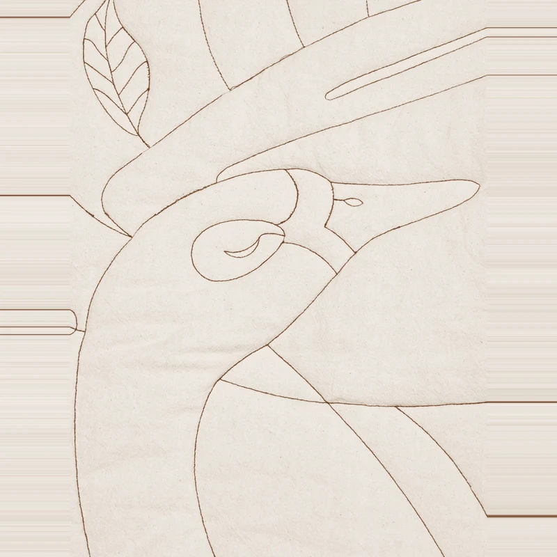 Ferm Living Swan Baby Playmat