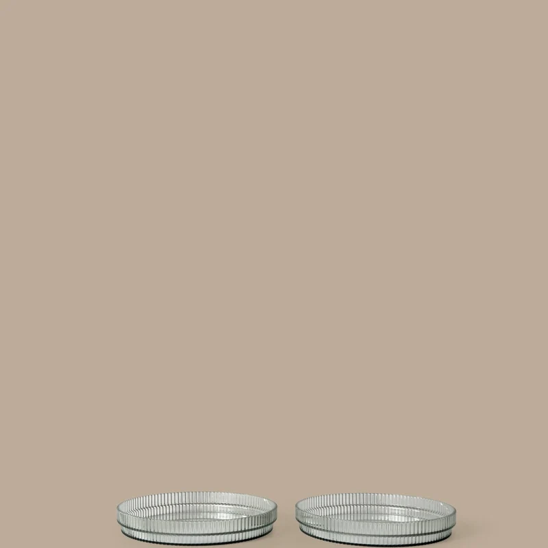 Ferm Living Ripple Kids Plates - Set of 2