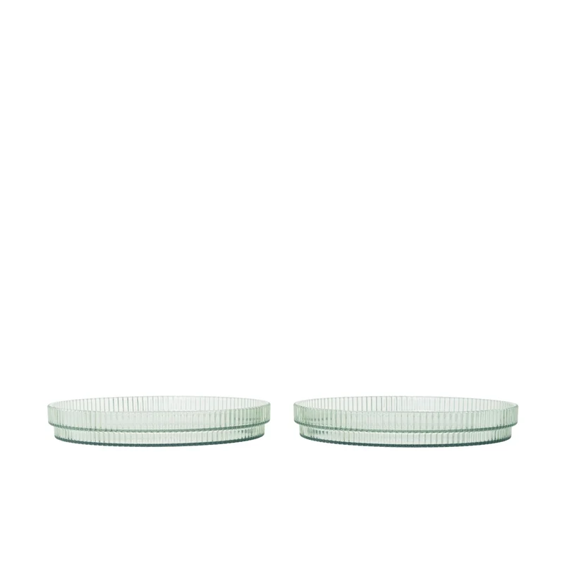 Ferm Living Ripple Kids Plates - Set of 2