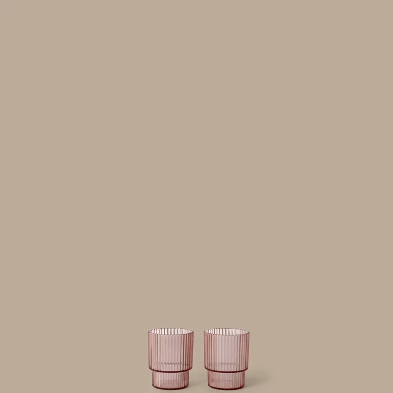 Ferm Living Ripple Kids Cups - Set of 2