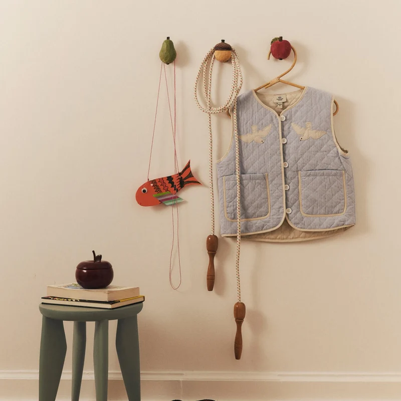 Ferm Living Pear Hand-carved Hook