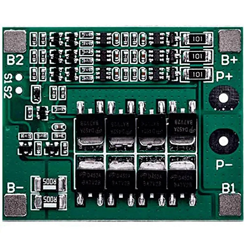PCB Schutzboard für 3 Lithium-Batterien BMS Board Modul