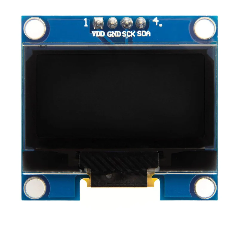 1,3 Zoll OLED I2C 128 x 64 Pixel Display kompatibel mit Arduino und Raspberry Pi