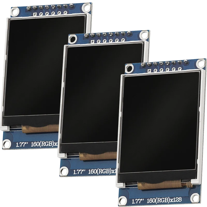 1,77 Zoll SPI TFT-Display und 128x160 Pixeln kompatibel mit Arduino und Raspberry Pi