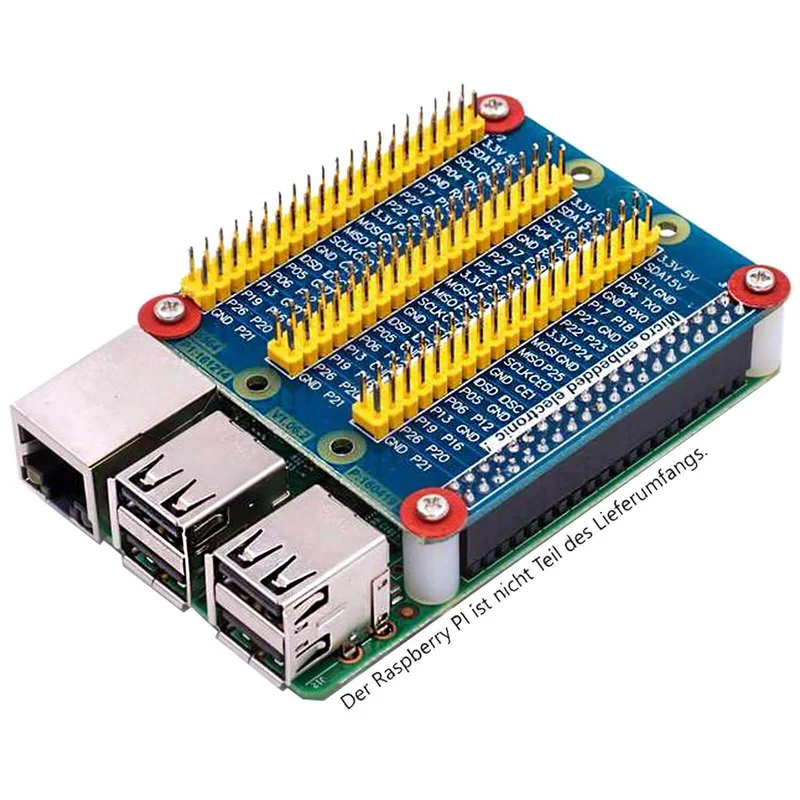 GPIO Erweiterung Extension Board Für Raspberry Pi 3, Pi 2, Pi Modell B