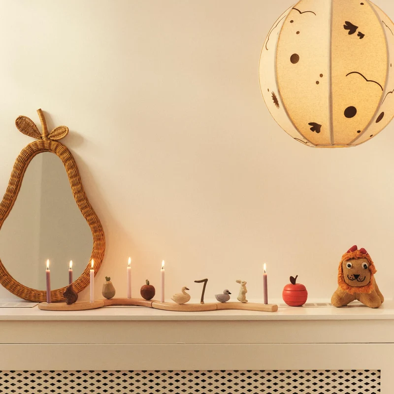 Ferm Living Pear Braided Mirror