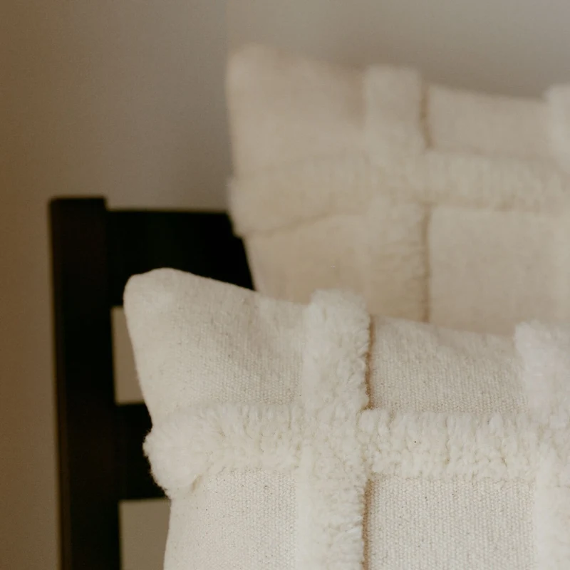 Ferm Living Norte Grid Cushion